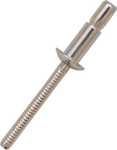 RS PRO Stainless Steel Blind Rivet, 6.4mm