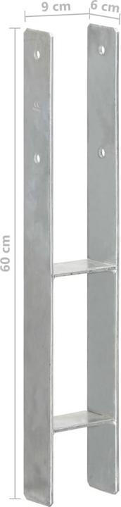 Produktbild vidaXL Pfostenträger