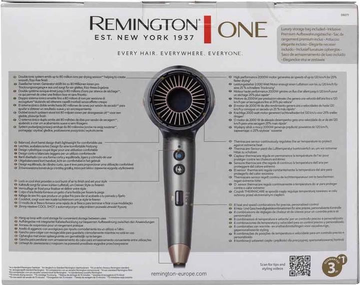 Immagine prodotto Remington D6077 Asciugacapelli ONE Dry & Style