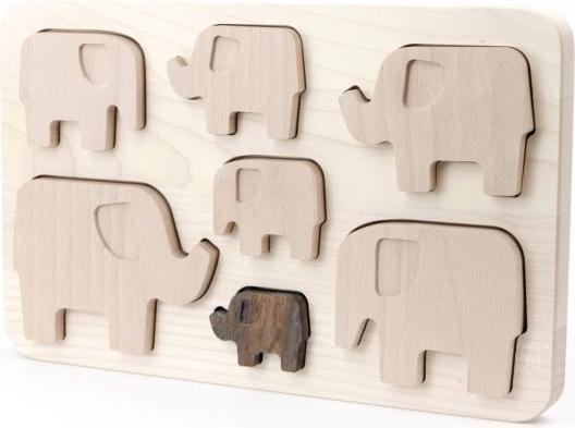 Immagine prodotto Bajo Puzzle Elefante di legno
