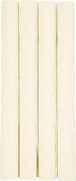 Immagine prodotto Creativ Company Krepppapier 4 Rollen 25 x 60 cm, Weiss (105 g/m², 4 x)