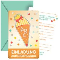 Actual product image Roth 10 invitation cards with pre-print and envelopes, glitter effect (10 pcs.)