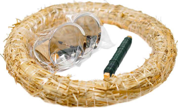 Produktbild Flowerbox Adventskranz-DIY-Set