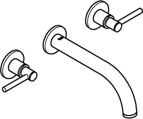 Image du produit Grohe Atrio Mélangeur de lavabo 3 trous