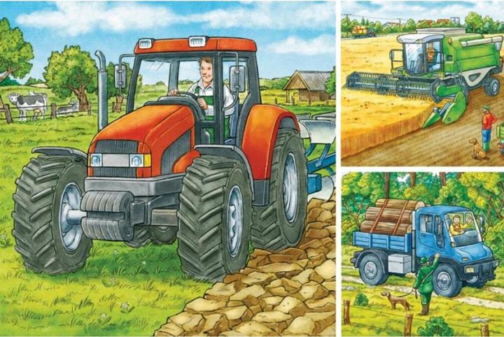 Image du produit Ravensburger Machines agricoles (49 pièces)
