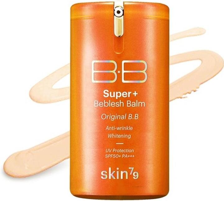 Actual product image Skin79 Super+ Beblesh Balm Orange Spf50+ Bb Cream For Coloryte Scores 40G (Orange)