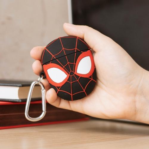 Actual product image 3D AirPods Case Miles Morales (Headphone bag)