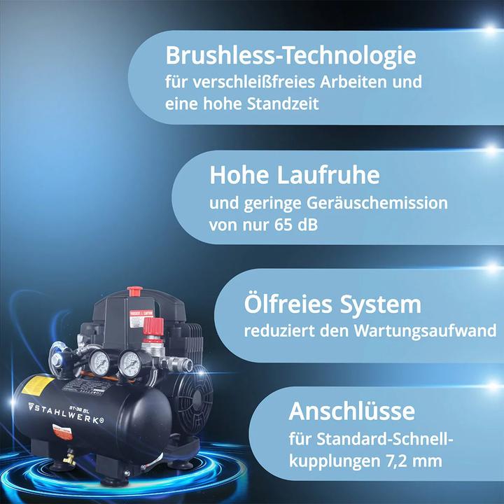 Produktbild Stahlwerk ST-38 BL (3 l, 8 Bar)