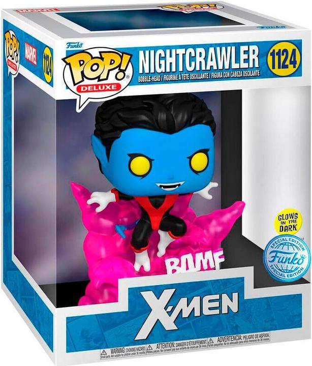 Actual product image Funko POP! Deluxe X-Men Nightcrawler GITD (1124) EXM