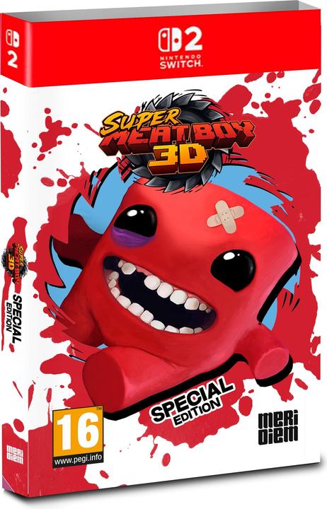 Super Meat Boy 3D S.E. SWITCH UK (Switch 2)