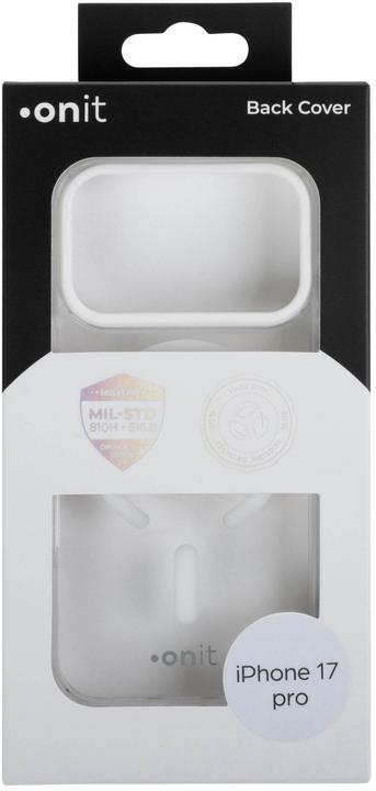 Produktbild Onit Back Cover Armorix iPhone 17 Pro Weiss transparent (Apple iPhone 17 Pro)