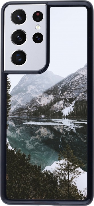 Produktbild PhoneLook Hülle Winter 22 snowy mountain and lake (Samsung Galaxy S21 Ultra 5G)