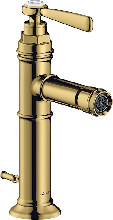 Actual product image Axor Hand-sized Montreux single-lever bidet mixer with lever handle and pop-up waste