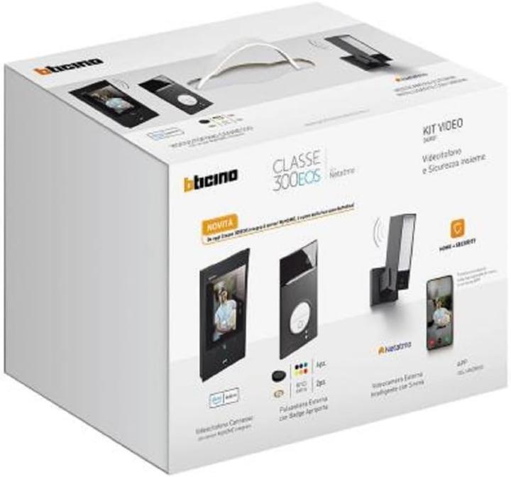 Immagine prodotto Bticino Videocitofono interno ed esterno con Alexa, visione notturna e touchscreen 5 pollici