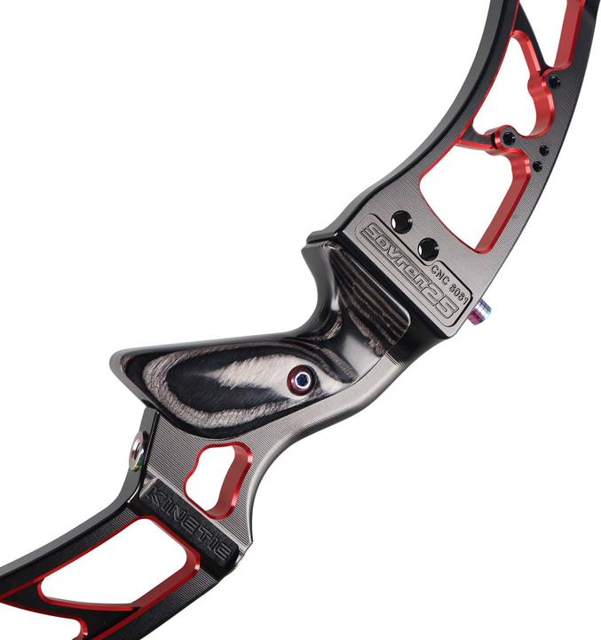 Actual product image Kinetic Sovren 25" Anodised Black-Red RH