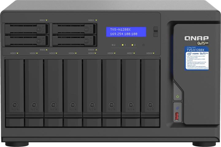 Produktbild QNAP TVS-h1288X-W1250-16G (0 TB)