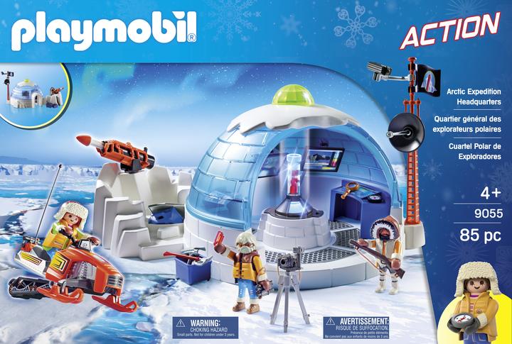 Actual product image Playmobil Polar Ranger Headquarters (9055)