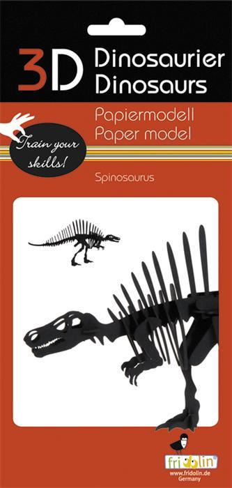 Actual product image Fridolin 3-D paper model "Spinosaurus"
