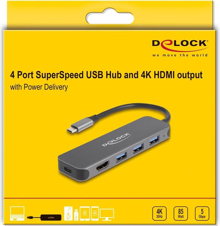 Image du produit Delock Dockingstation (USB-C, 3 ports)