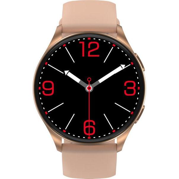 Blackview X20 (Connected Watch - 1.43" - Anrufbeantworter) Gold, Smartwatch