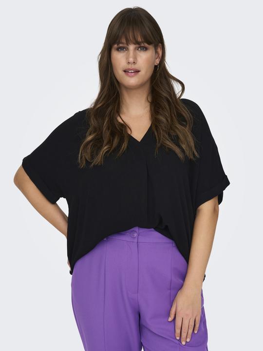 Immagine prodotto Only Top curvy con scollo a V in viscosa (44)