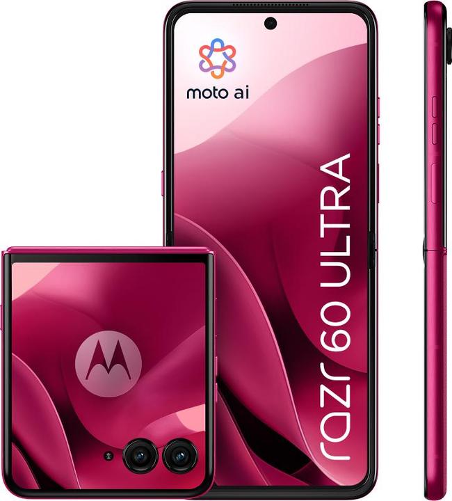 Produktbild Motorola Razr 60 Ultra (512 GB, Pantone Cabaret, 6.96", SIM + eSIM, 5G)