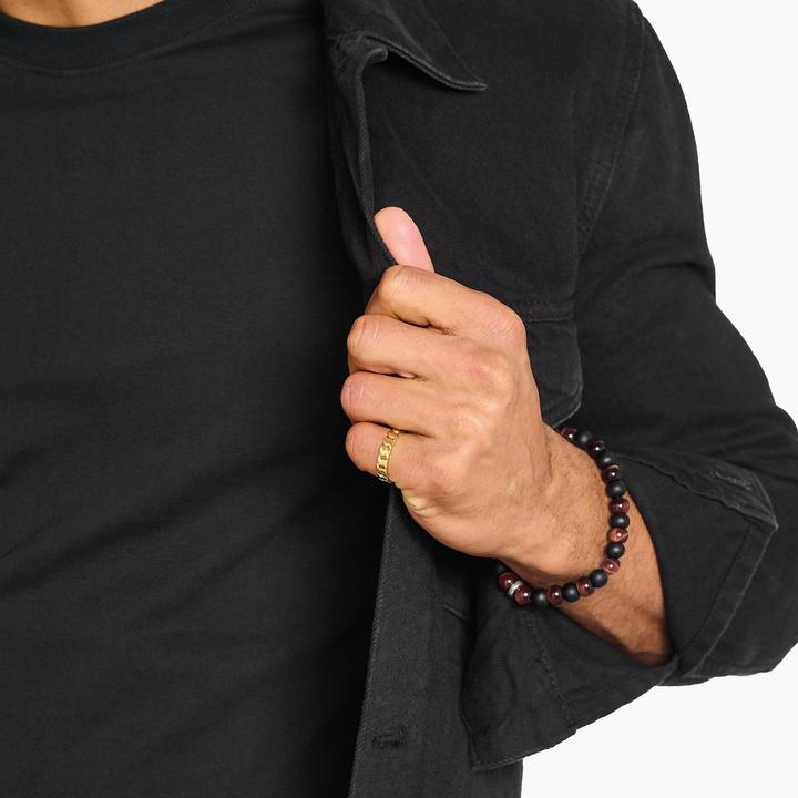 Immagine prodotto Thomas Sabo Ring Kettenglieder vergoldet (56, 925 Argento)