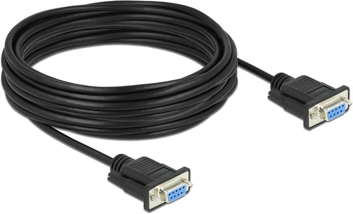Produktbild Delock Anschlusskabel Nullmodem RS-232 DB9, (f-f) 10 m (10 m, Industriekabel)