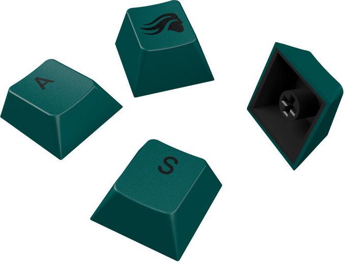 Image du produit Glorious GPBT Basics Keycaps, ANSI Layout (US), PBT, Dye-Sub - Totem vert