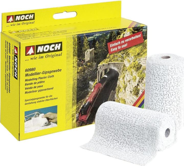 Produktbild Noch Gipsgewebe 60980 Gips 2 St.