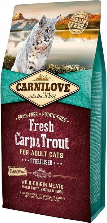 Carnilove Fresh Carp & Trout (Adult, 1 Stk., 6000 g)