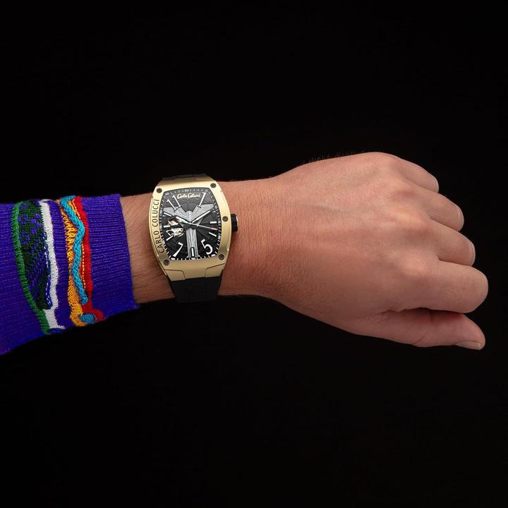 Produktbild Carlo Colucci Automatisch, hochwertiges Edelstahl, wasserdicht 5 ATM