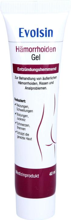 Immagine prodotto Evolsin Gel Per Emorroidi (40 ml, Gel intimo)