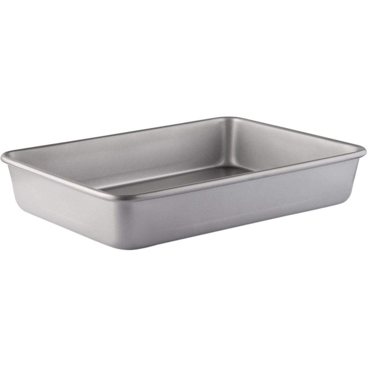 Birkmann Back- und Auflaufform Baker's Best 35x25.5 cm, Auflaufform, Silber