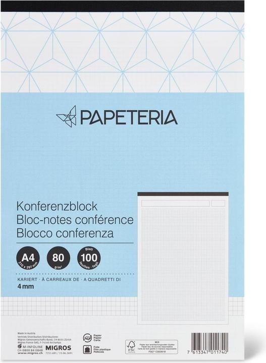 Produktbild Papeteria Notizblock