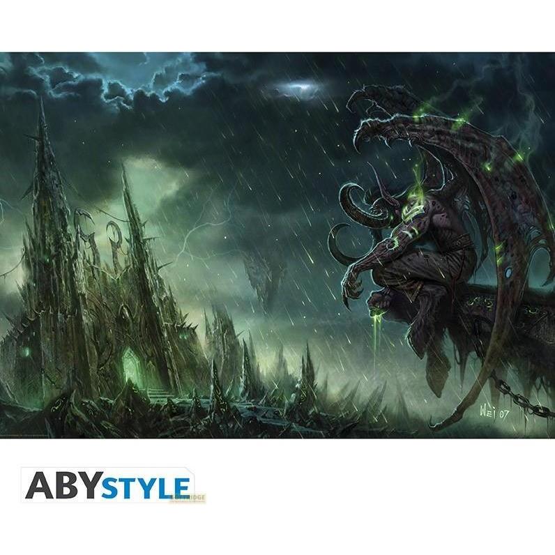 ABYstyle, Quadri, World of Warcraft - Illidan Hurlorage (91.50 x 61 cm)