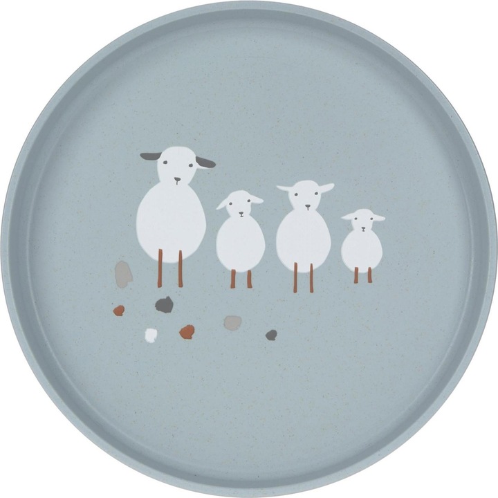 Produktbild Lässig Kinderteller Tiny Farmer Schaf