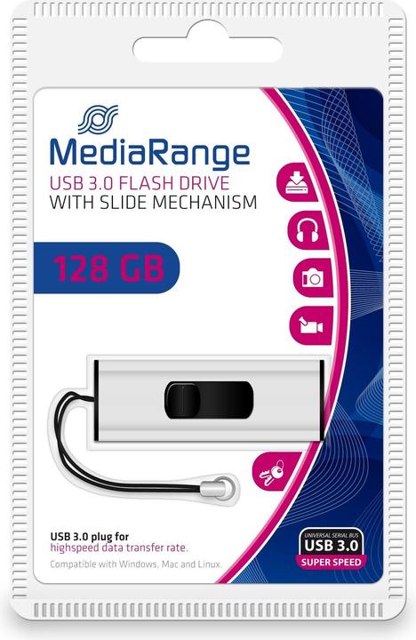 MediaRange SuperSpeed (128 GB, USB-A)