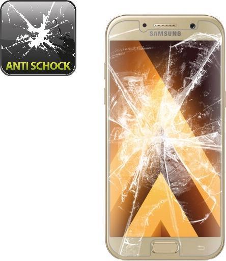 Actual product image Protectorking 4x Panzerfolie Anti-Shock HD Klar (4 Piece, Samsung Galaxy A7 (2017))