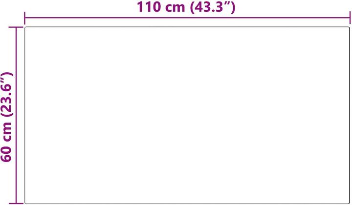 Produktbild vidaXL Kunstschaffell Teppich (100 cm)