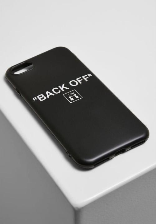 Actual product image Mister Tee Back Off I Phone 6/7/8 Phone Case Set (Apple iPhone 7, Apple iPhone 6, Apple iPhone 8)