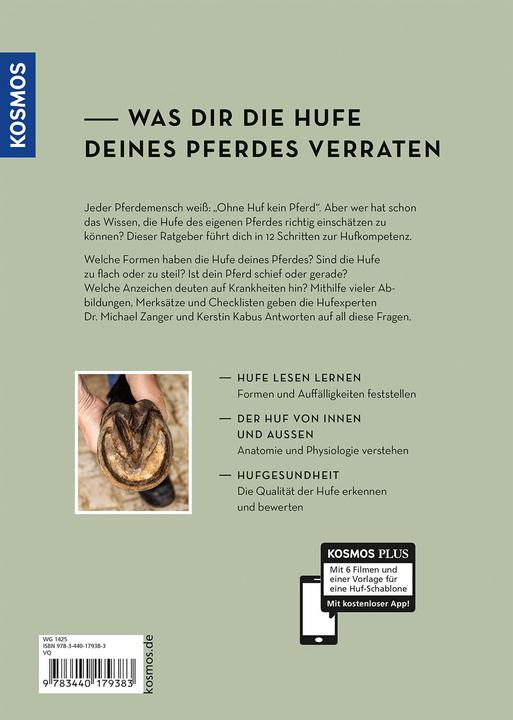 Immagine prodotto Kosmos Hufe lesen (Tedesco, Michael Zanger, Kerstin Kabus, 2024)