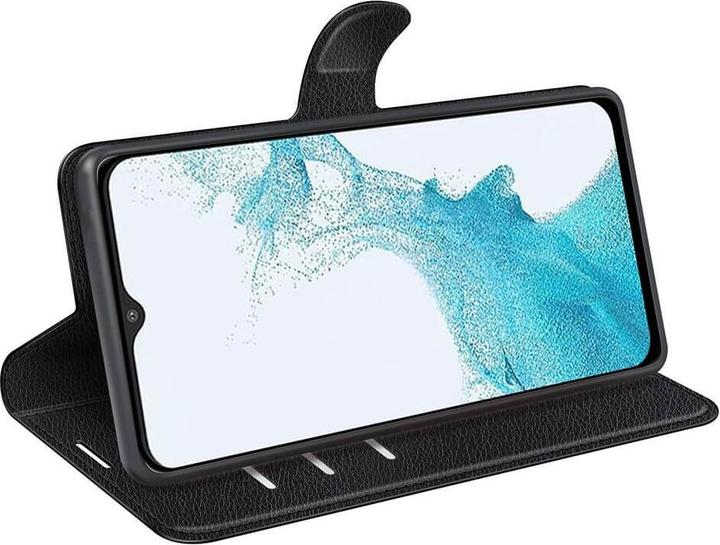 Actual product image Cover-Discount Galaxy A23 - Leather Case Cover black (Samsung Galaxy A23)