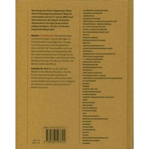 Thumbnail - Medizin in 30 Sekunken, Fachbücher von Gabrielle M. Finn