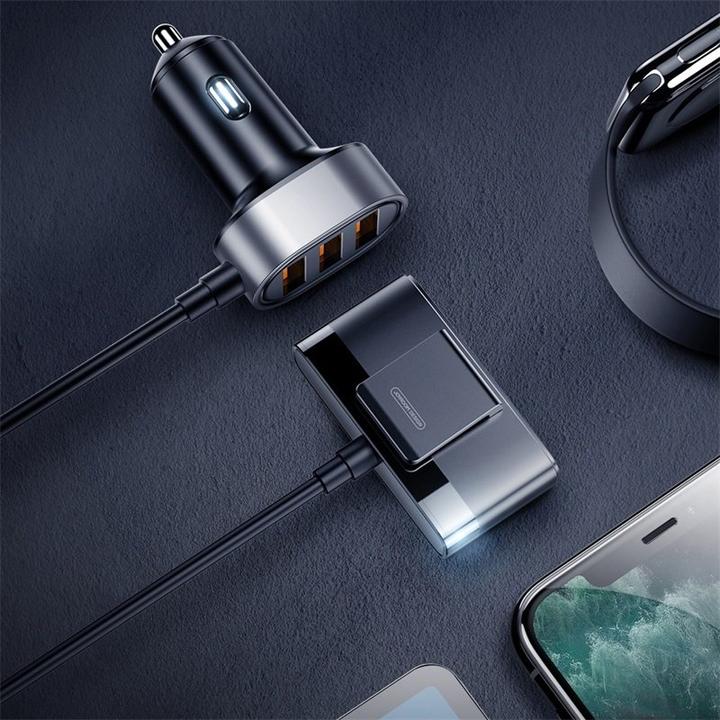 Immagine prodotto Joyroom Caricatore da auto multiplo a 5 porte (3+2) USB