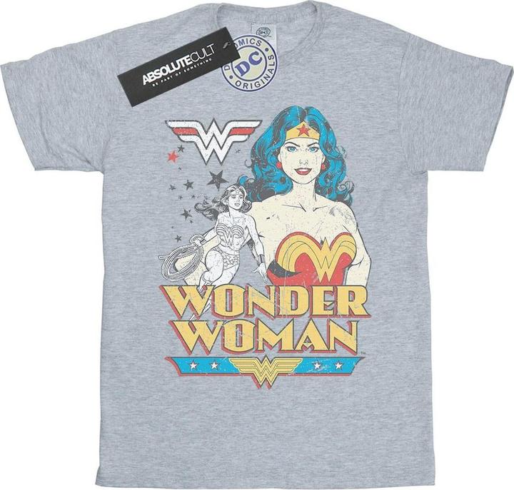 Actual product image Mens Wonder Woman Posing T-Shirt (S)