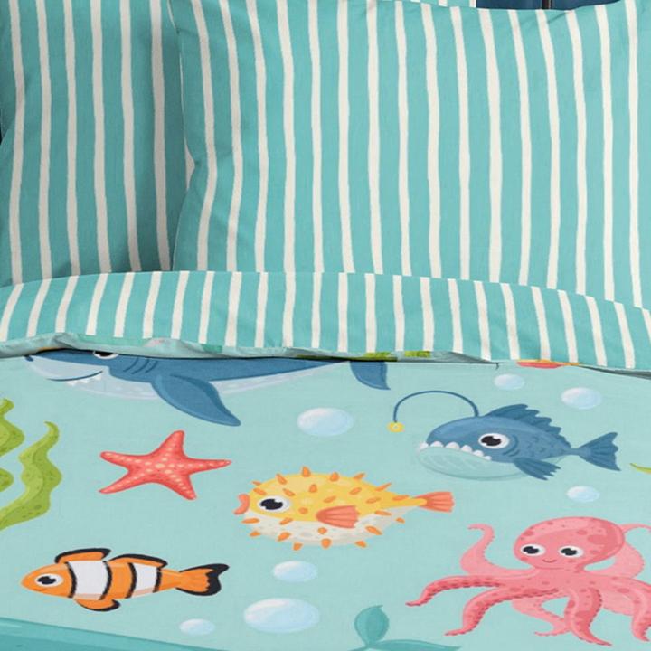 Produktbild Good Morning Kinder-Bettwäsche "Ocean"