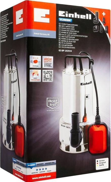 Productafbeelding Einhell Gc-Dp 1020 N (Rioolpomp)