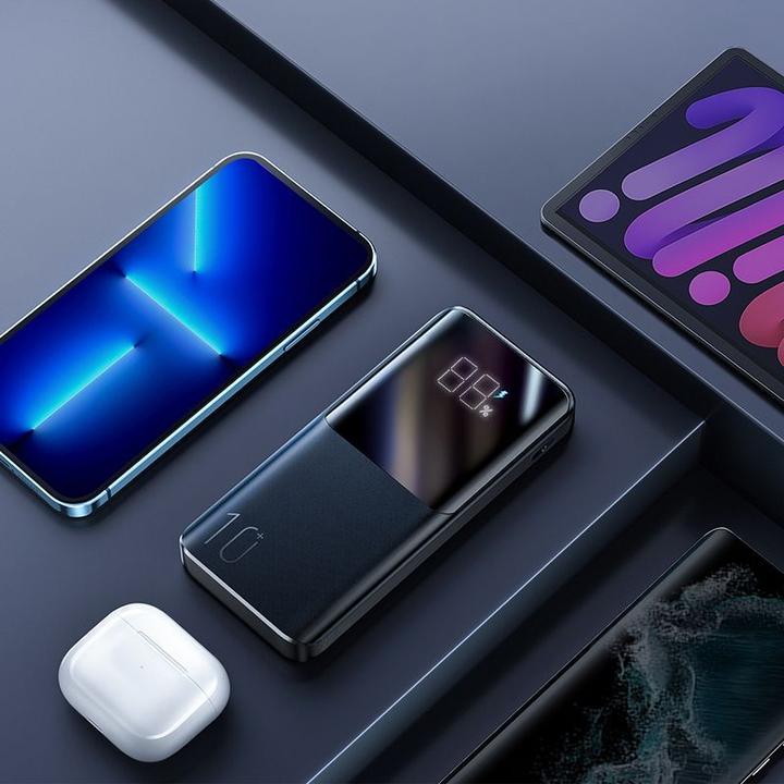 Actual product image Joyroom Power bank 22.5W 10000mAh PD QC3.0 AFC(JR-QP191) (10000 mAh, 22.50 W, 37 Wh)