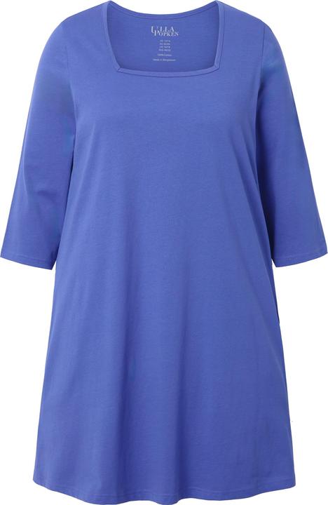 Produktbild Ulla Popken Longshirt, A-Linie, Carré-Ausschnitt, 3/4-Arm (62)